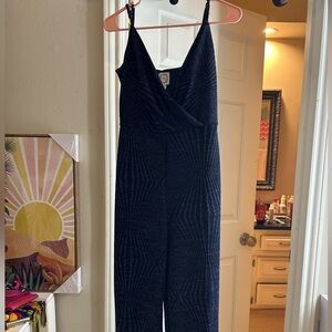 Francessca blue jumpsuit